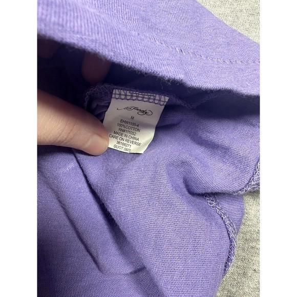 Ed Hardy Women's New York City Graphic T-Shirt (medium , Violet)‎ - Picture 9 of 9